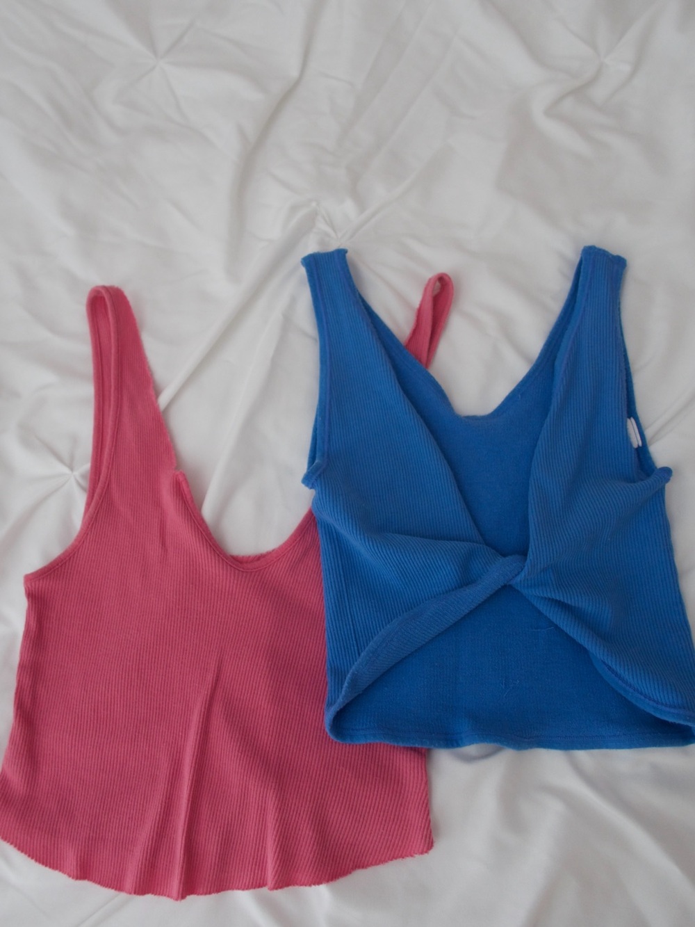 BDG Tank Tops in Pink and Blue
